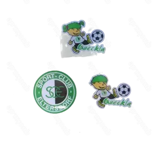 Aufkleber SC Eltersdorf    Logo Rund  oder Queckla Junge oder Mädchen 