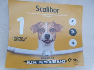 Scalibor- Hunde - Zeckenhalsband, Original OVP, GR. S-M