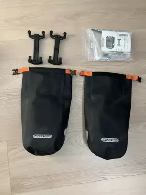 2x Ortlieb Fork-Pack 4,1 L Gabeltasche black matt (QL S)
