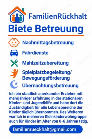 Kinderbetreuung im Raum Duisburg