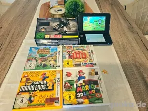 Nintendo 3Ds XL Monster Hunter 3 Ultimate limited édition + 4 spiele .  Bild 2
