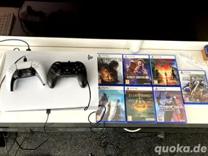God of war edition  PS5 sony spielkonsole mit 2 kontrollern + 7 videospiel und OVP .