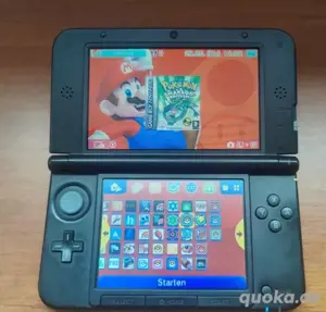 Nintendo 3DS XL Handheld.- spielkonsole blau Schwarz  