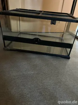 Terrarium Exo Terra + Halterung + Lampenschirm gür Wärmelampe 
