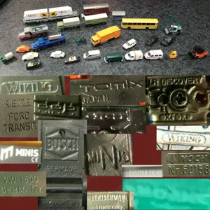 27 Teile, Auto, LKW Bus Traktor Stapler Hänger uvm.Minis,Busch,Rietze,Wiking,Tomix,Noch,Minitrix