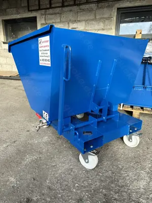 Container, Mulde, Wiege, Selbstentladecontainer 0,3 m3