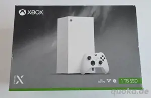 Xbox Microsoft serie X weib edition mit weib kontrollern + kopförer 