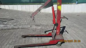 Kran   Motorheber Hydr. Werkstattkran Bild 5