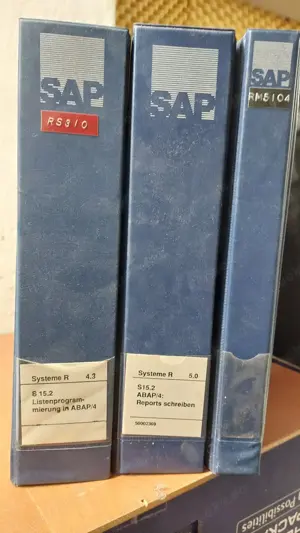 SAP Kursordner -Original-