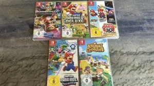 Nintendo switch sammlung videospiel mit OVP 