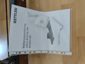 Rudergerät Kettler Aqua Rower 700 neuwertig, siehe Fotos. 999   Nur Abholung!