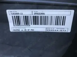 Stoßfänger Stoßstange vorne BMW 5er E60 SRA EPH 5111 7178068-05 Spacegrau 51117178068-05 Bild 9