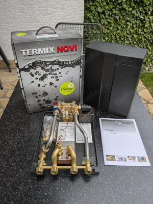 Gemina Termix Novi Type 1 Warmwasserbereiter wie Danfoss 144B3965 Wärmetauscher