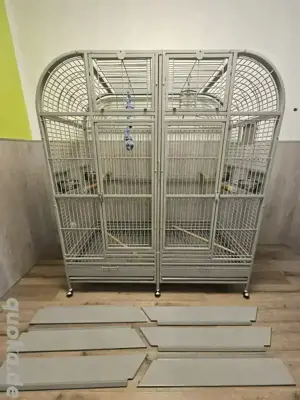 Palace |- Platinum | XXL Papageienkägig von MONTANA
