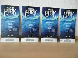 4 Weekendfestivals Ticktes für Rock im Park (Generel Camping etc.)