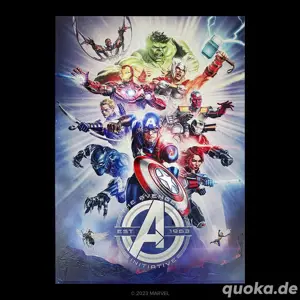 Displate Limited Edition -  Marvel Superhelden Poster Wandbild