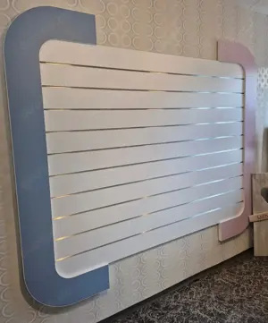 Lamellenwand, Ladeneinrichtung, Geschäftsauflösung