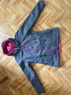 Marikoo Damen Übergangsjacke Wendejacke Frühling 2 in 1