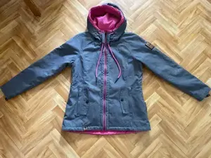 Marikoo Damen Übergangsjacke Wendejacke Frühling 2 in 1
