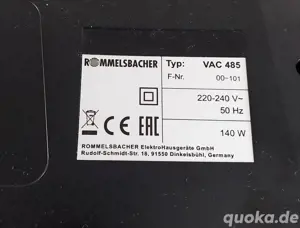 Rommelsbacher Vac 485