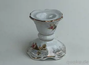 Kerzenhalter Rosenberg Porzellan Bild 3