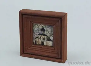 Mini Bilderrahmen mit Mosaik, Handarbeit