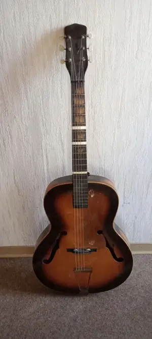 Alte Akustikgitarre Gitarre Jazzgitarre Cremona 