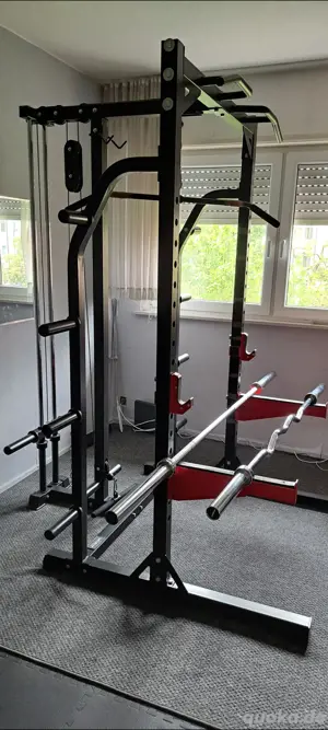 Half Rack RH50 mit Latzug (hoch & tief)   guter Zustand