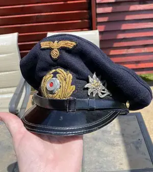 Original Schirmmutze Kriegsmarine aus Wk2 