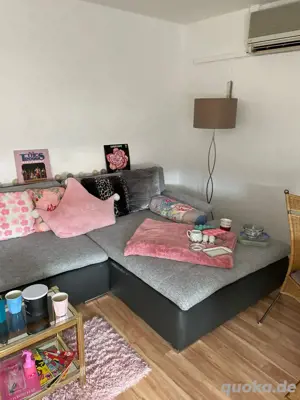 Sofa ohne Kissen zu verschenken Bild 2