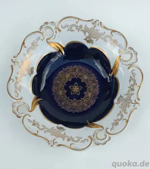 WeimarPorzellan Kobalt-blau
