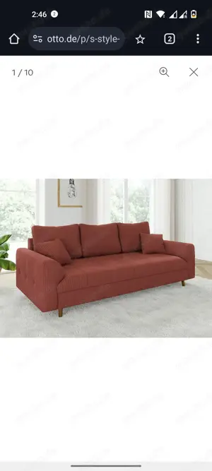 Brandneues und große Sofa 
