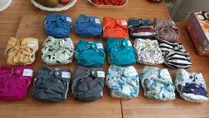 GroVia Baby Stoff Windeln All-in-Ones für Neugeborene
