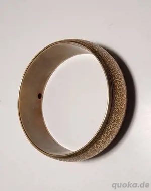 Armreif Messing | Armband | Armschmuck | Alter Schmuck Bild 2