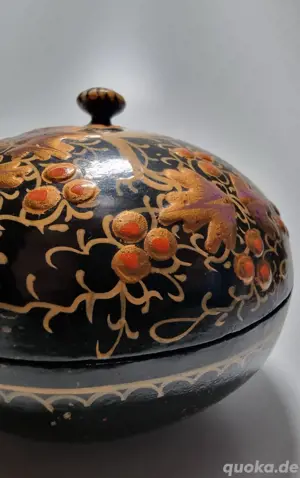 Lackschatulle | Lackdose | Nachlass | Sammlerstück Bild 9