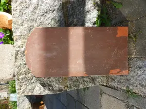 Biberschwanzziegel, - platten, 19 Stück