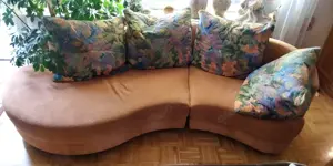 2 Couchgarnituren  Stoffbezug