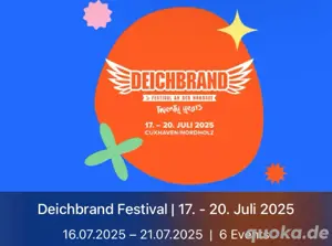 Deichbrand Festival 2025 | Tagesticket Donnerstag