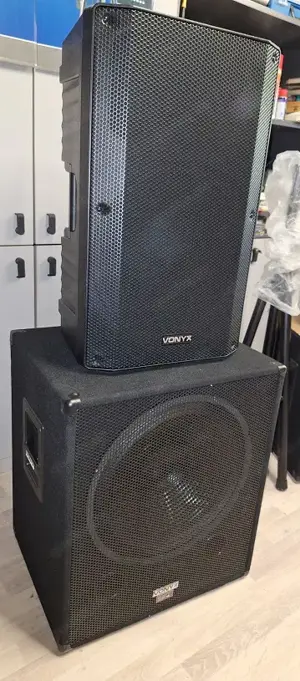 2000WATT Aktiv Spitzen Power, Bluetooth-USB, 18"Bass-15"Top, PA-Karaoke-DJ-Events, mehrere Lieferbar Bild 6
