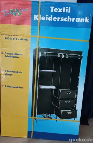 Textil Kleiderschrank 