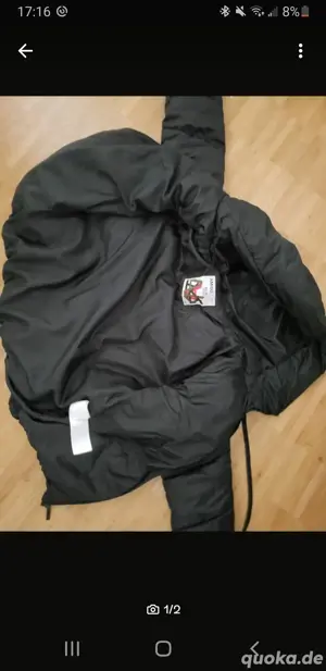 Jacke M Schwarz 