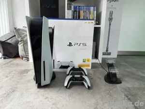 Sony PlayStation 5 Blu-ray Edition   825GB   OVP    inkl. 2 Controller Und Ladestation 
