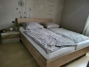 Doppelbett mit Lattenrost 2x