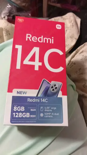  "Redmi 14C   8 GB RAM, 128 GB, 50 MP Kamera, NFC   neuwertig mit Garantie & OVP"