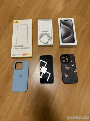 Apple iPhone 15 Pro 256GB Weiss
