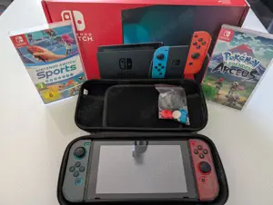 Nintendo Switch mit 2x Spielen, OVP!