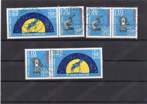 (0077) DDR Lot Zusammendrucke aus 1714 - 1716 gest.