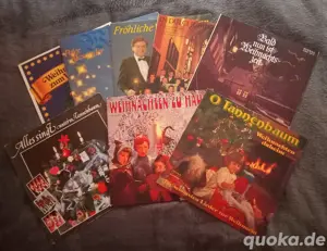 8x12' Vinyl Schallplatten LP's Weihnachten  1