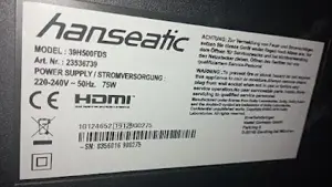Fernseher Hanseatic 