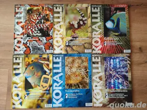 Koralle Meerwasseraquaristik-Zeitschrift Jahrgang 20 komplett Nr. 115-120